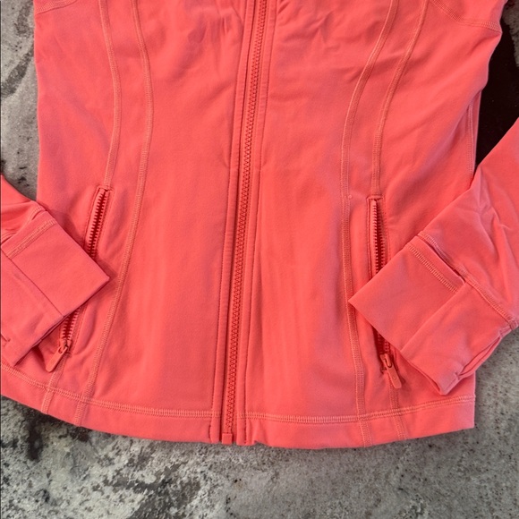 Lululemon Define Jacket Luon Raspberry Cream Size 8 - Picture 3 of 15